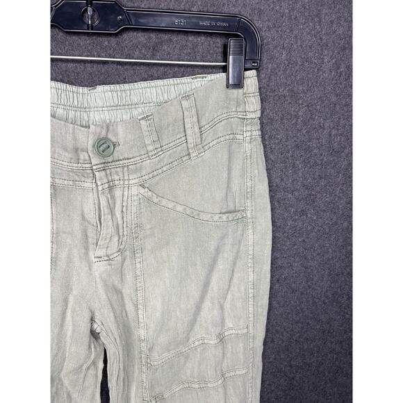 Free People Women’s Green Size XS Skinny Pants Large Pockets Stretchy Waist Band - Picture 5 of 12